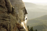 Reinigung am Mount Rushmore