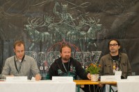 Pressekonferenz auf dem Rockharzfestival 2012 in Ballenstedt