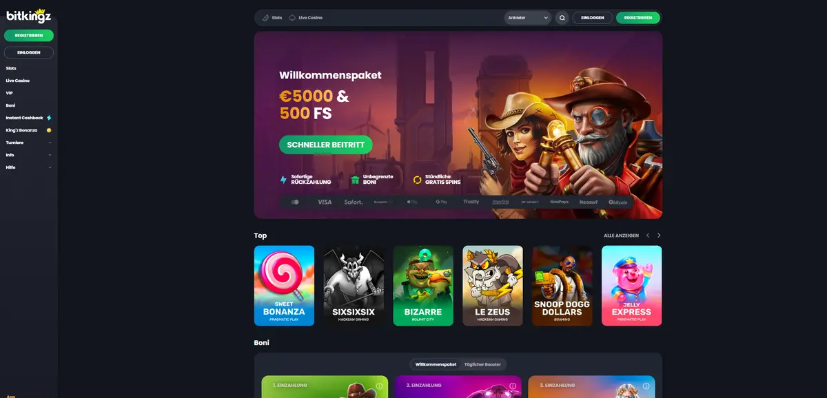 Bitkingz Casino ohne OASIS